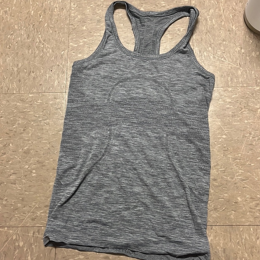 Grey lulu tank